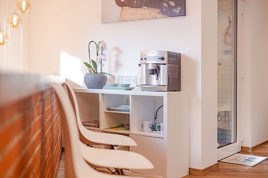 Kaffee in der Tierarztpraxis Oehring