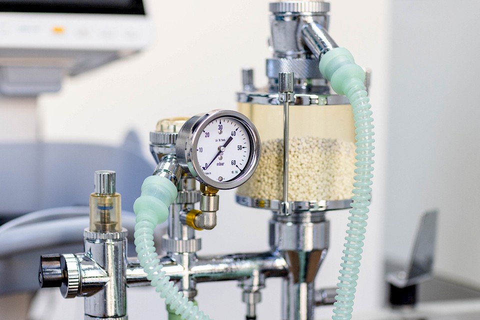 moderne Narkose Überwachungsgeräte